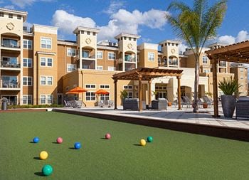 Bocce ball court